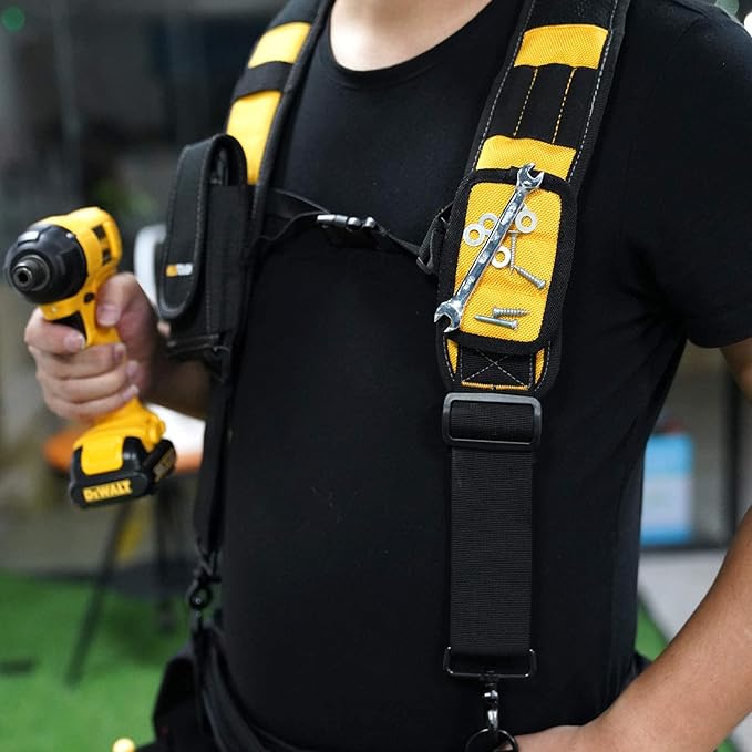 Magnetic Tool Belt Suspenders: The Smartest Upgrade for Overhead Work and All-Day Comfort