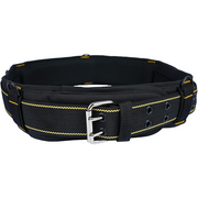 【WB001-XL】MELOTOUGH Padded Tool Belt with D ring for men Adjustable for 32"-50" Waists Heavy-duty Work Belt Metal Buckle