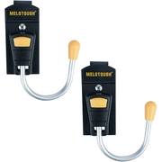 【TH02-Yellow-2】MELOTOUGH Tool Belt Hook Tool Holster Cordless Drill Holster with Metal Clip