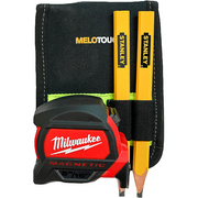 【HH003】MELOTOUGH Cordless Drill Holder Hook Tape Measure Clip Power Tool Holder with Drill Bit Tote Hammer Belt Holder