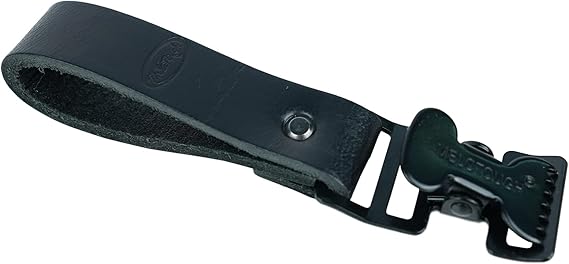 【MGH01-Leather】MELOTOUGH Leather Glove Clip Glove Holder Clip for Work Holder Glove Belt Clip Holder