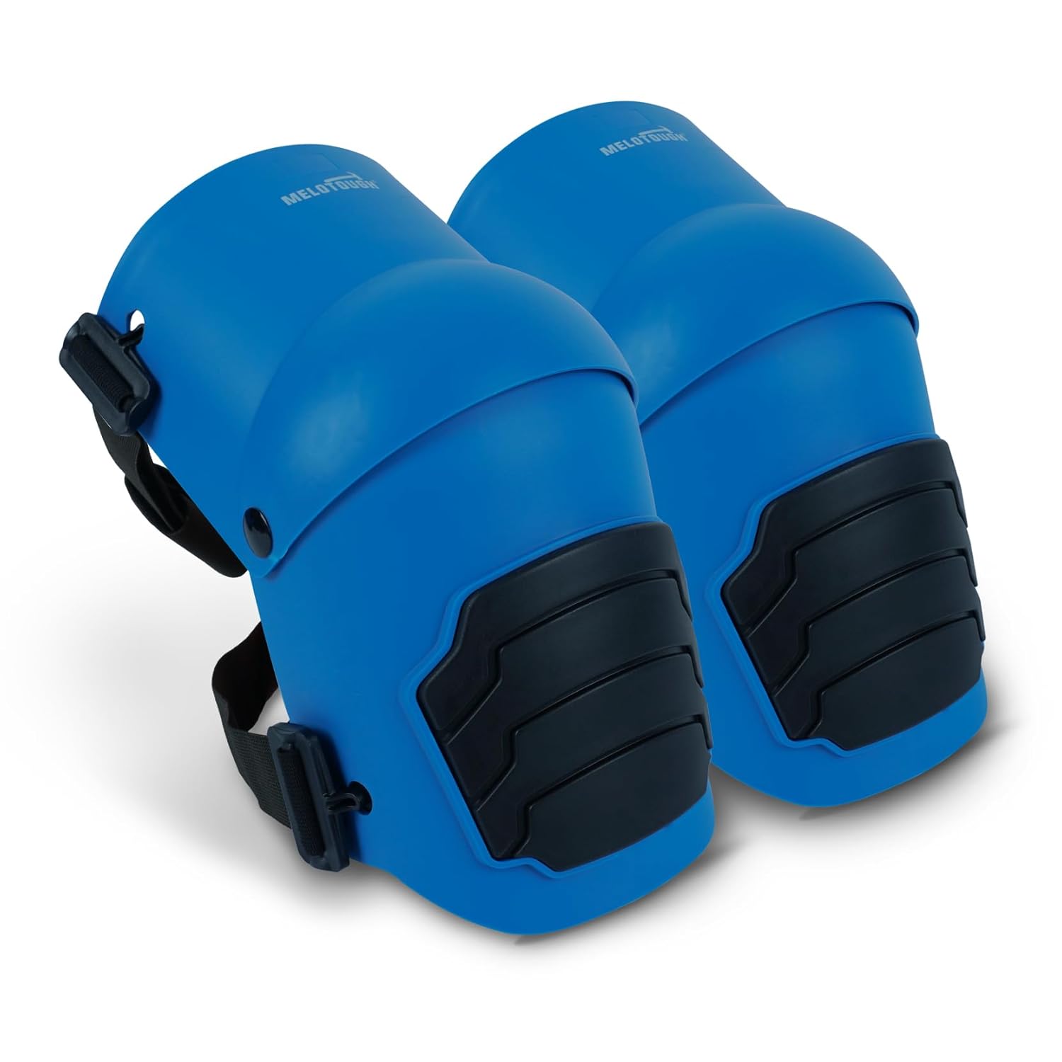 【KP01-BLK】MELOTOUGH Knee Pads for Work,Construction,Flooring,Gardening-Comfortable and Flexible(BLACK)