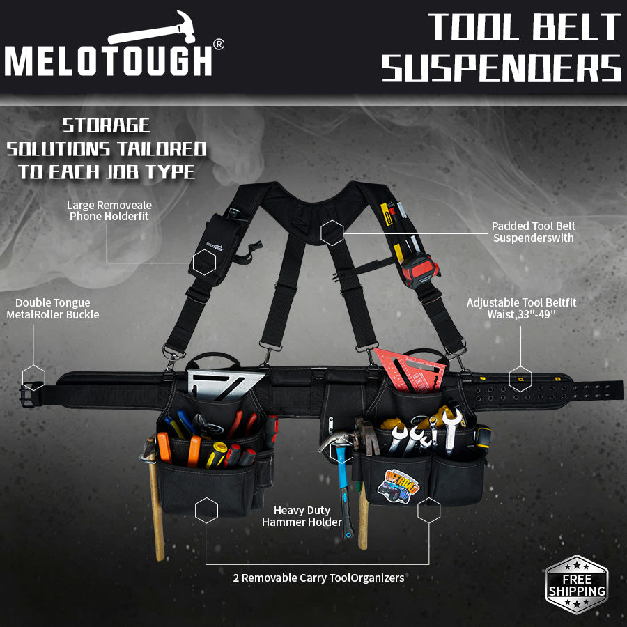 Tool Belt Suspenders