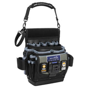 MELOTOUGH Electrician Tool Pouch Service Tech Tool Pouch with Hard Bottom