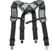 【SG001-Clip】MELOTOUGH Gel Padded Tool Belt Suspenders - Heavy Duty Clip End Work Suspenders