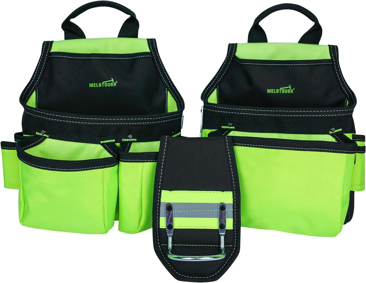 Apron May Rig MELOTOUGH 28-Pocket Pro Framer's rig Combo Apron Tool Belt and Heavy D ...