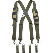 【ST001】MELOTOUGH Tactical Suspenders Duty Belt Police Suspenders for Law Enforcement Belt with Padded Adjustable Shoulder
