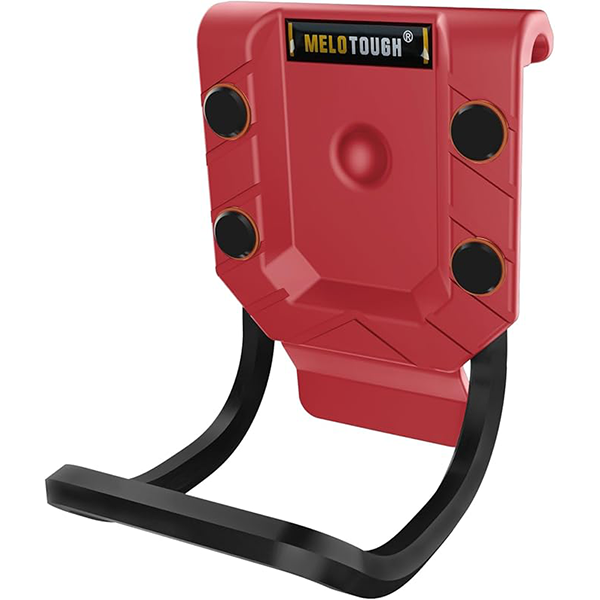 【MBH01-Red】MELOTOUGH Hammer Holder for Tool Belt, Hammer Holster and Loop - Fits Up to 2.7" Belt