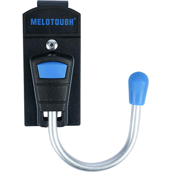 【TH02-Blue-1】MELOTOUGH Tool Holster Cordless Drill Holster Tool Belt Hook with Metal Clip for Work Belt（Blue）