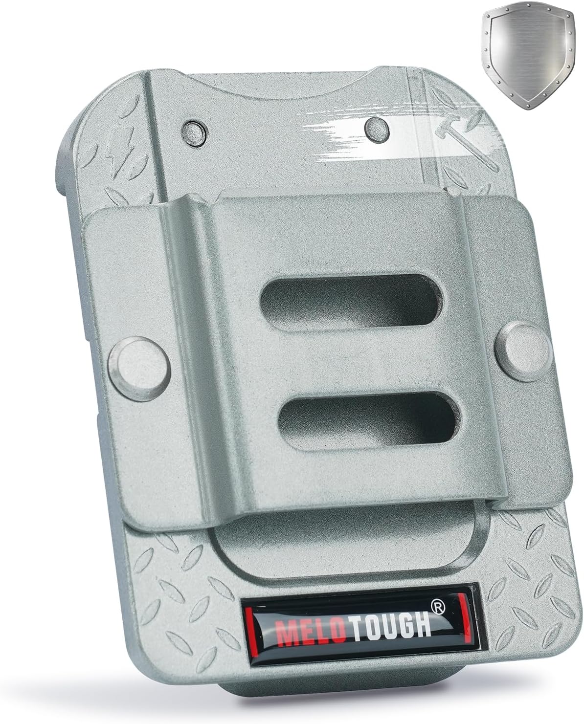 MELOTOUGH Tape Measure Holder, Drill Holder for Tool Belt,Drill Holder,Measuring Tape Holder Fits 1.75"/2" Belt,Sliver