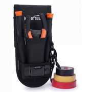 MELOTOUGH Heavy Duty Tool Pouch, Utility Organizer with Belt Clip & Built-in Tape Measure Holder