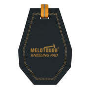 MELOTOUGH Mini Kneeling Pad Portable 1 Inch Thick NBR Foam Kneeling Pads for Work Construction, Plumbers, Mechanics, Electricians (Orange/Black)