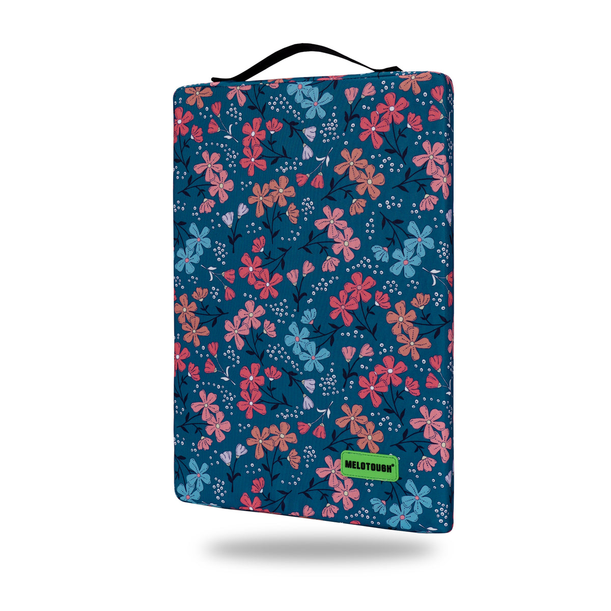MELOTOUGH 17" Garden Kneeling Pad, Removable Washable Cover with Carry Handle, Thick NBR Foam Knee Cushion