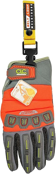 MELOTOUGH Leather Glove Clip Glove Holder Clip for Work Holder Glove Belt Clip Holder