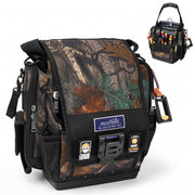 MELOTOUGH Electrician Tool Pouch Bag with Handle Easy Access Small Tool Pouch with Hard Bottom for Carpenter/Technican