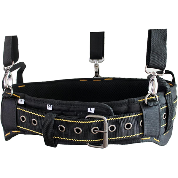 【WB004】MELOTOUGH Padded Tool Belt with handle strap Construction Work Belt with D ring to hook with Tool Belt Suspenders(Tool Belt Suspenders not Included