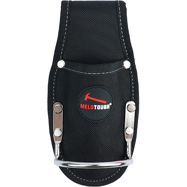 【MP004- Black】MELOTOUGH Plier Holster Tool Holder and Heavy Duty Steel Loop Hammer Holder for Tool Belt Work Organizer Pocket Durable and Compact Tool Holder for Construction,Electrician