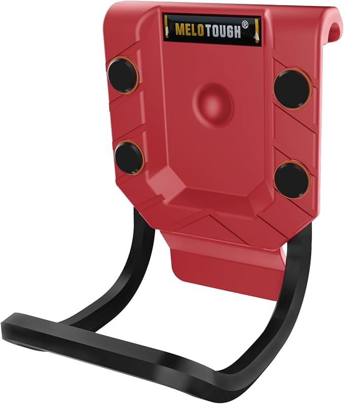 【MBH01-Yellow】MELOTOUGH Hammer Holder for Tool Belt, Hammer Holster and Loop - Fits Up to 2.7" Belt