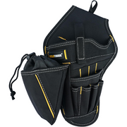 【MDH03-L】MELOTOUGH Drill Holster Impact Driver Holster with Bit Pouch Heavy Duty Impact Holster for Tool Belt