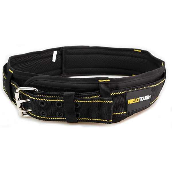 【WB001】Tool Belt Suspenders Tool Harness for Heavy Duty Work ，Movable shoulder Pads, Quick Clip Suit for CLC, Husky,Dewalt Tool Belt (Black)…