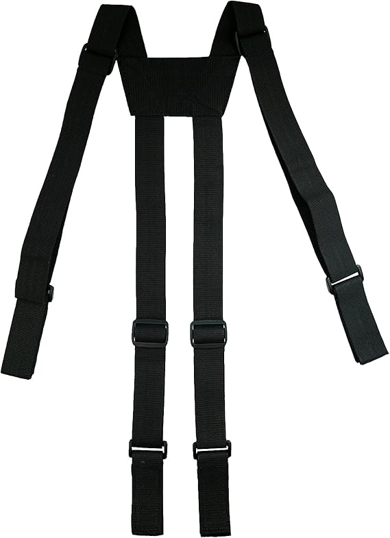 【ML913-Army Green】MELOTOUGH Tactical Suspenders Police Suspenders for Duty Belt with Durable Suspender Loop up 2.25 inch