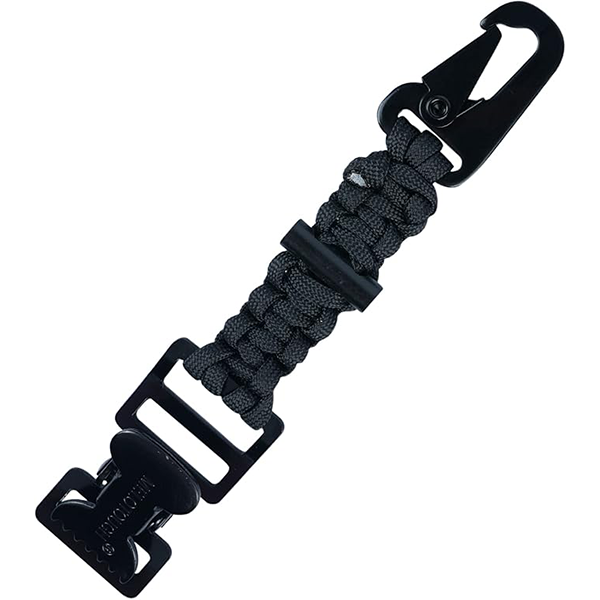 【TGH01-Black】MELOTOUGH Tactical Glove Clip Holder Work Glove Holder Clip for Tactical Backpack, Tool Belt