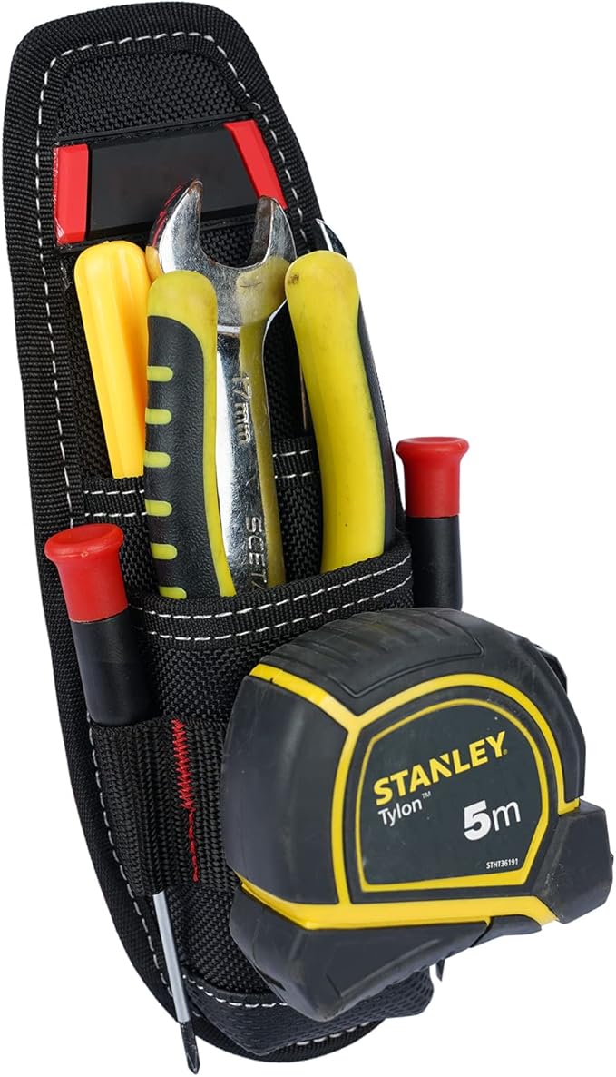 【MP002-1】Small Tool Holder, Min Work Organizer Tool Pouch and Knife Holder with Snap Clip