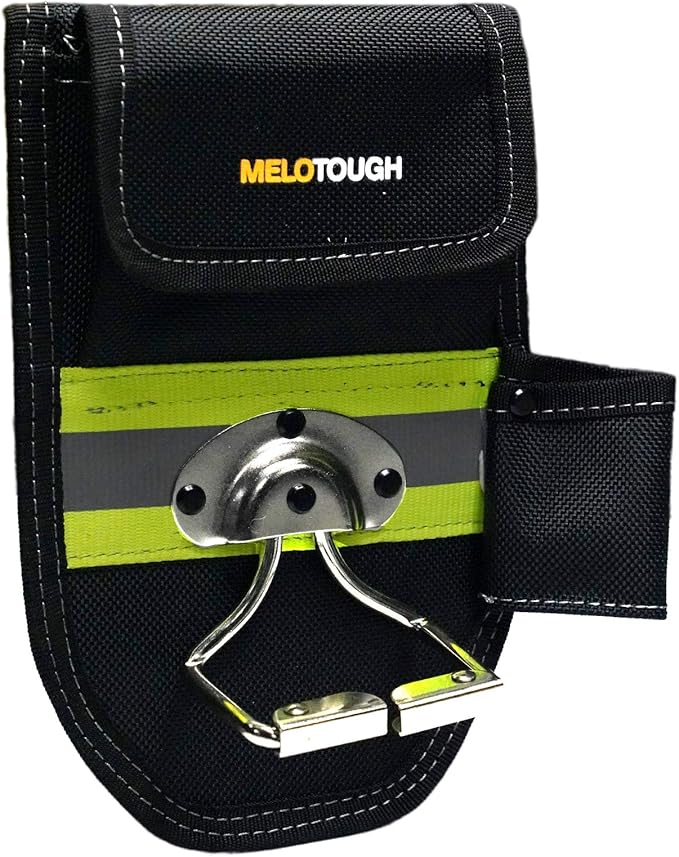 MELOTOUGH Cordless Drill Holder Hook Tape Measure Clip Power Tool Holder with Drill Bit Tote Hammer Belt Holder