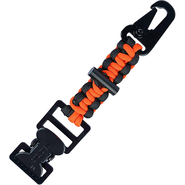 【TGH01-Orange】MELOTOUGH Tactical Glove Clip Holder Work Glove Holder Clip for Tactical Backpack, Tool Belt