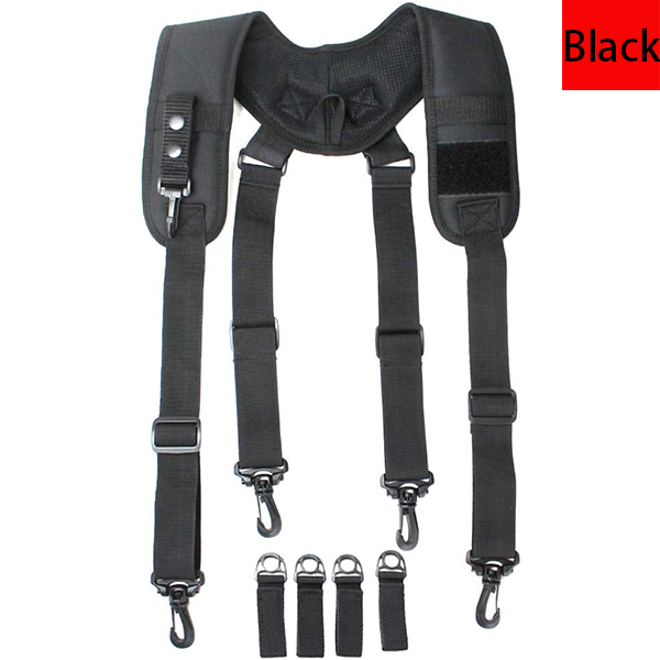 MELOTOUGH Tactical Suspenders for Duty Belt Harness,Police Suspenders Duty belt Padded Adjustable