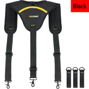 MELOTOUGH Construction Work Belt Padded Suspender Tool Belt Suspenders for Electrican Heavy Duty Big and Tall