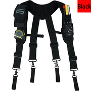 MELOTOUGH Magnetic Tool Belt Suspenders with Magnetic WristBand for Work Belt Padded Suspenders Constrcution