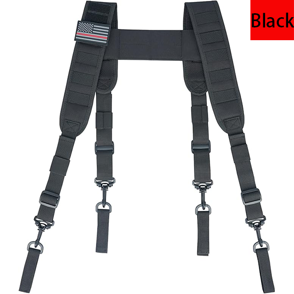 MELOTOUGH Tactical Suspenders for Duty Military Belt Harness Police Suspenders Law Enforcement Belt