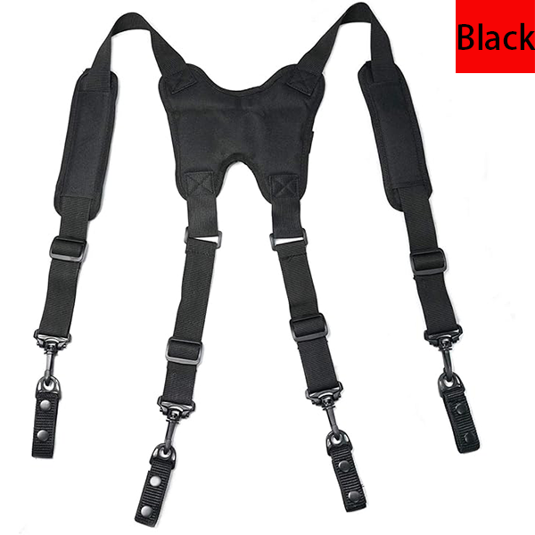 Melo Tough Tactical Harness Tactical Suspenders 1.5 inch Police Suspenders for Duty Belt