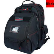 MELOTOUGH Welding Tool backpack for Tools and Helmet Extreme Gear Pack with Large Capacity Helmet Holder Luggage Storage Bag (Black)