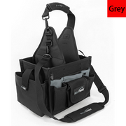 MELOTOUGH Electrical and Maintenance Tool Carrier 24-Pocket Large Electrician Tool Pouch Bag Open Top Tools Tote Bag with ‌Waterproof Base & Dual Carry Handle‌ for Gardeners/Technician