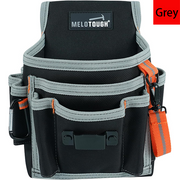 MELOTOUGH Electrician's Small Tool Pouch for Tool Belt Tool Pouch Tool Holster with Multiple Pockets, Construction Pouch Tool Organizer for Tools