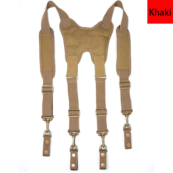 Melo Tough Tactical Harness Tactical Suspenders 1.5 inch Police Suspenders for Duty Belt