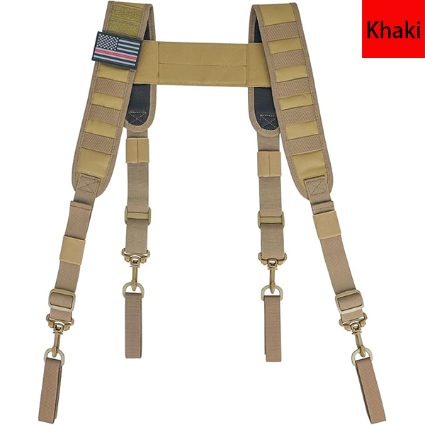 MELOTOUGH Tactical Suspenders for Duty Military Belt Harness Police Suspenders Law Enforcement Belt