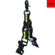 MELOTOUGH Quick Relase Glove Holder Clip for Work Gloves Firefight glove Strap Alligator Clip Glove Holder