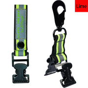 MELOTOUGH Firefighter Glove Strap | Work Glove Holder Clip with Glove Leash Swivel Snap Hook,Alligator Clip