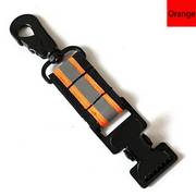 MELOTOUGH Firefighter Glove Strap | Glove Holder Clip with Glove Leash Swivel Snap Hook,Reflective for Quick Access