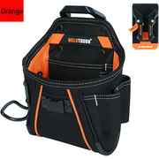 MELOTOUGH Electrician Tool Belt Pouches with Belt Clip Utility Tool Organizer Pouch with Hammer Holder for Electrician,Carpenter,Construction,Technician