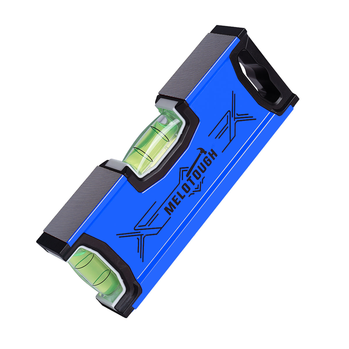 MeloTough Magnetic Torpedo Level, 6 Inch Pocket Spirit Level with Rare Earth Magnets