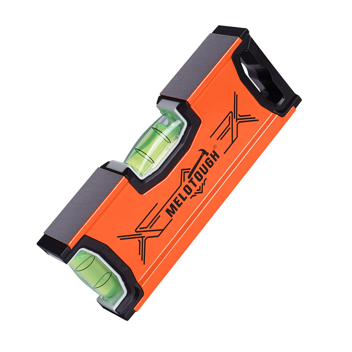 MeloTough Magnetic Torpedo Level, 6 Inch Pocket Spirit Level with Rare Earth Magnets
