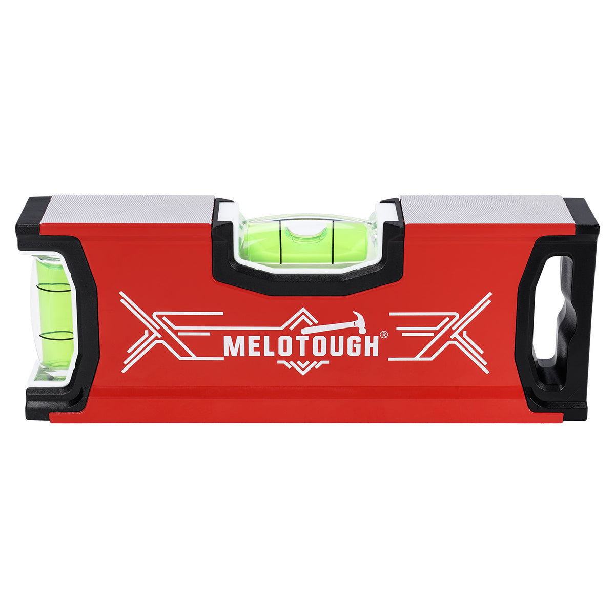 MeloTough Magnetic Torpedo Level, 6 Inch Pocket Spirit Level with Rare Earth Magnets