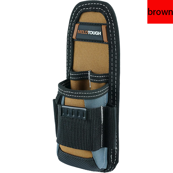 MELOTOUGH Small Tool Pouch Electrican Clip on Tool Pouch,Tool Belt Pouch with Belt Holster Mini Electrican Tool Holder with Sanp Clip